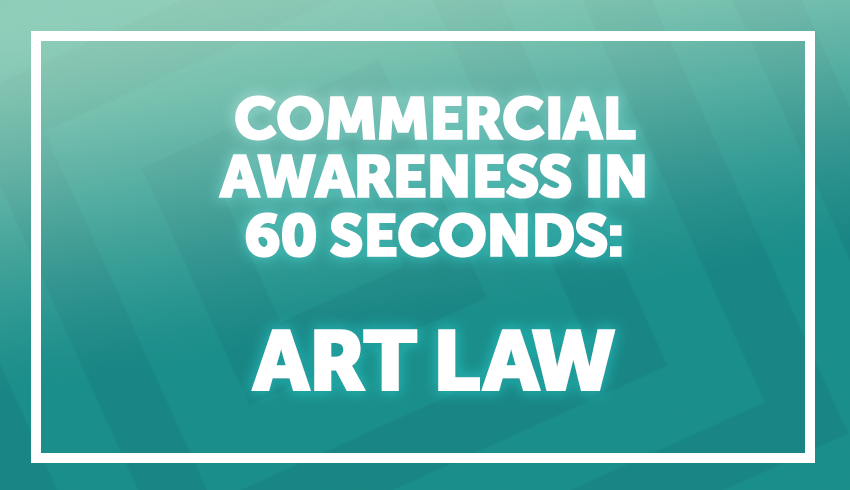 60 seconds of... art law 