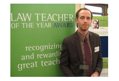Law Teacher of the Year 2014 Revealed